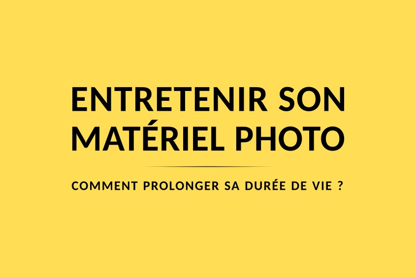 Illustration et lien vers Entretenir son matériel photo