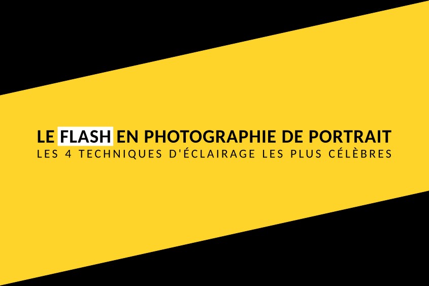 Illustration et lien vers Le Flash en photographie de portrait