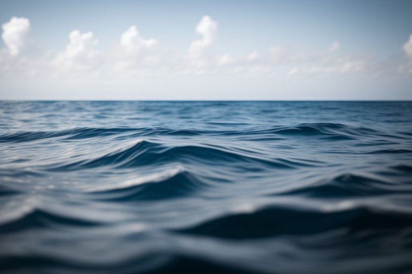 Lignes horizontales structurant la composition d'une photographie