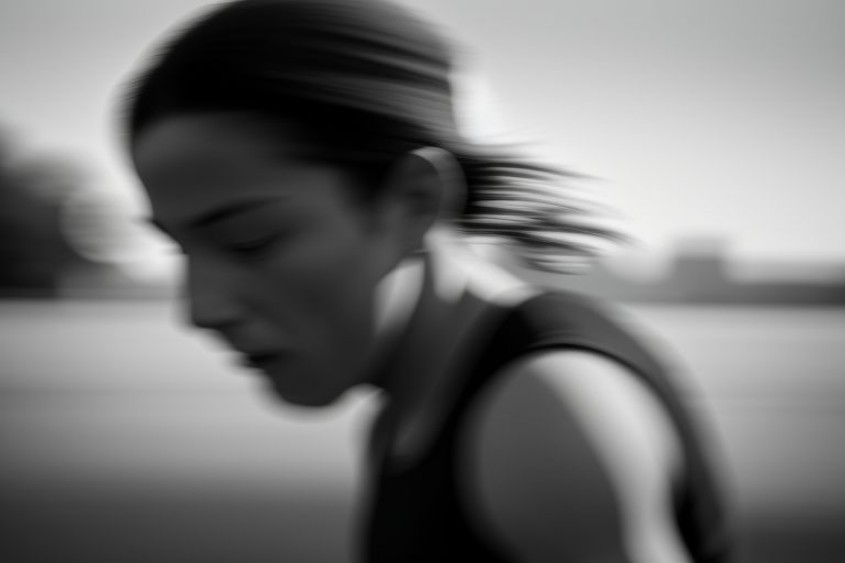 Photographie avec flou de mouvement pour créer une sensation de vitesse et de dynamisme