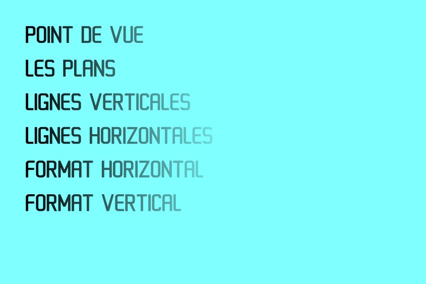 Photographie et prises de vue (4/4)